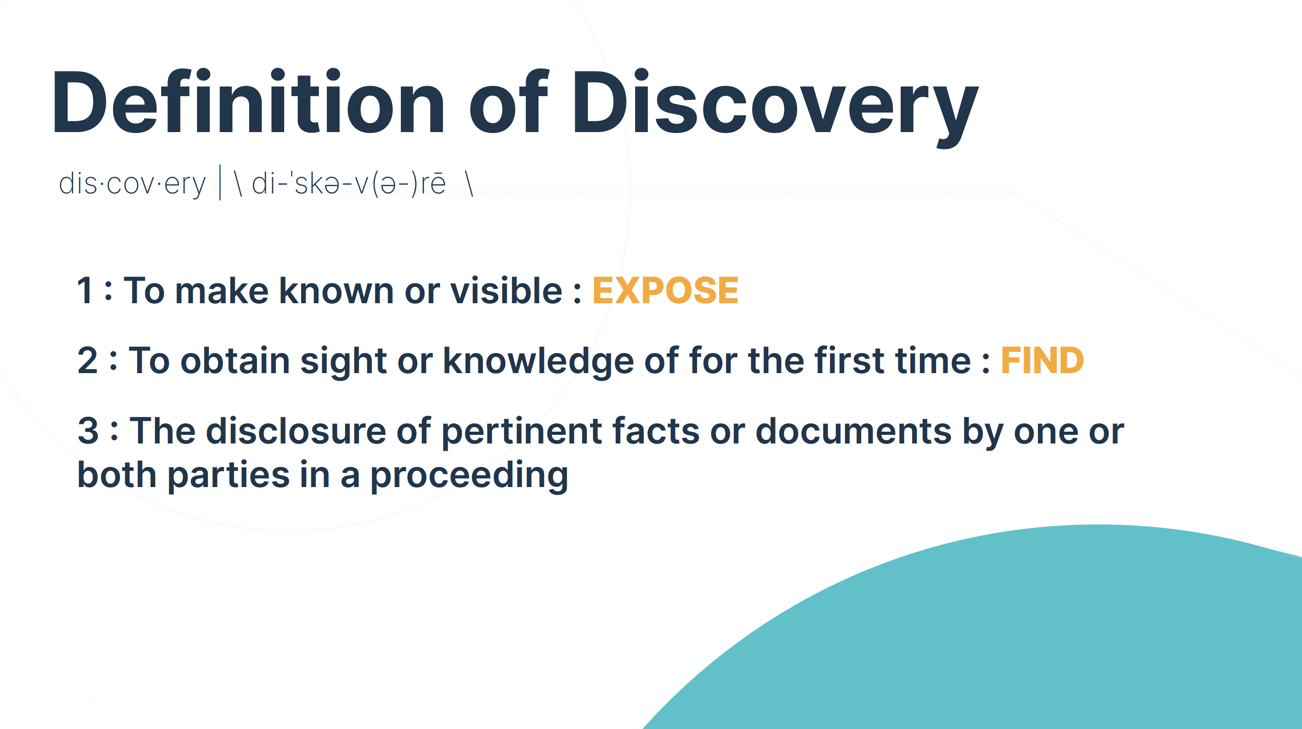 What is Event Discovery, and Why Do We Do It?